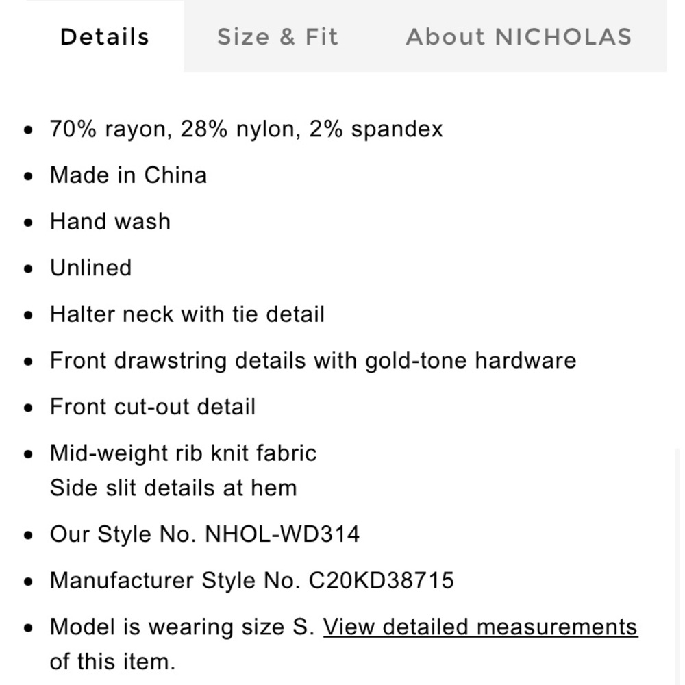 NICHOLAS Luisa Dress - Picture 14 of 17